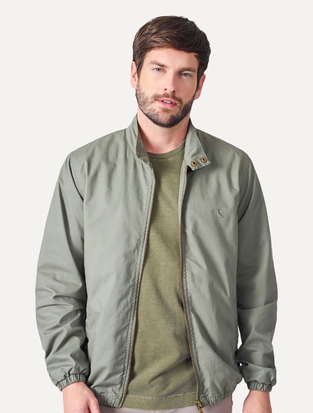 Jaqueta Feminina Jaqueta Bomber Masculina Verde Militar Jaqueta