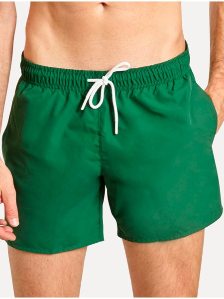 Short Lacoste Masculino Beachwear Classico Verde