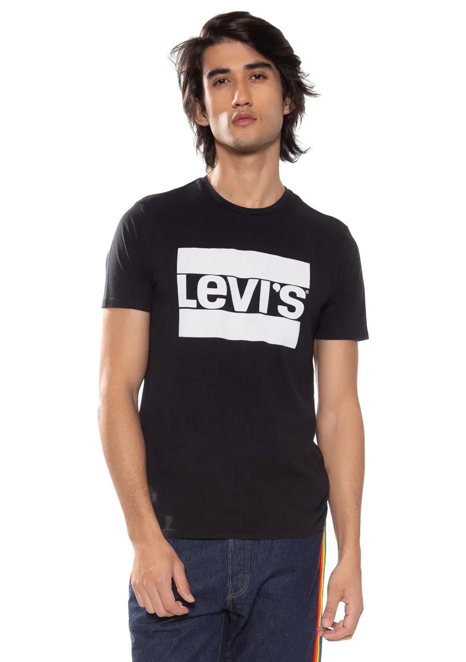 camiseta levis sportswear logo