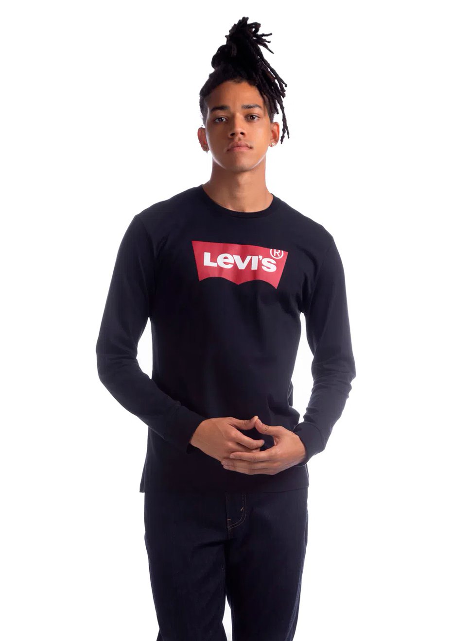 camisa manga longa masculina levis