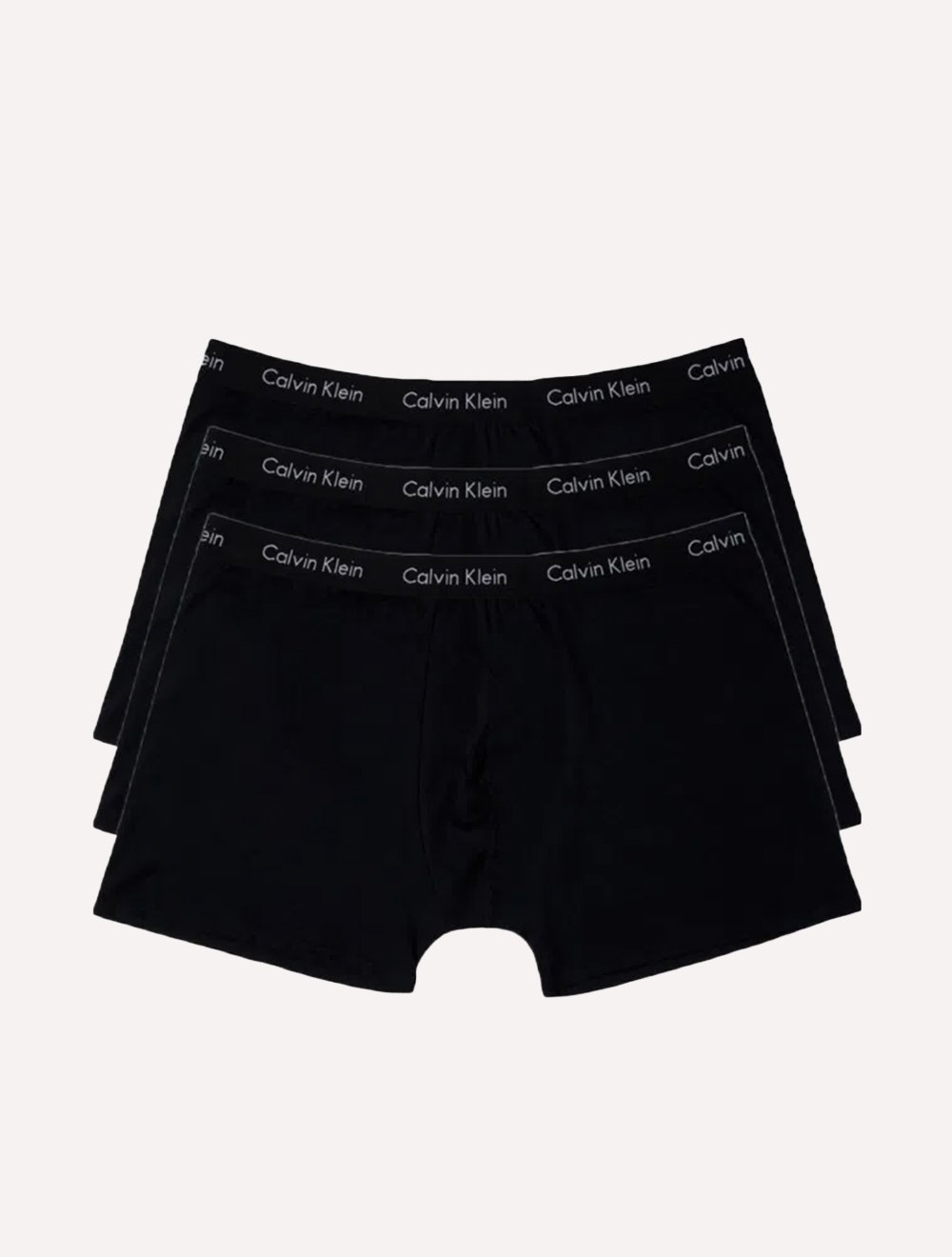 Cuecas Calvin Klein Underwear Plus Trunk Stretch All Black Pack