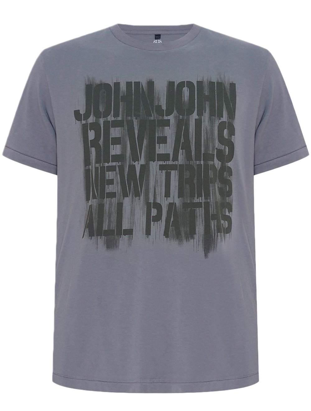 Camiseta John John Masculina Rg Reveals Cinza Brisk
