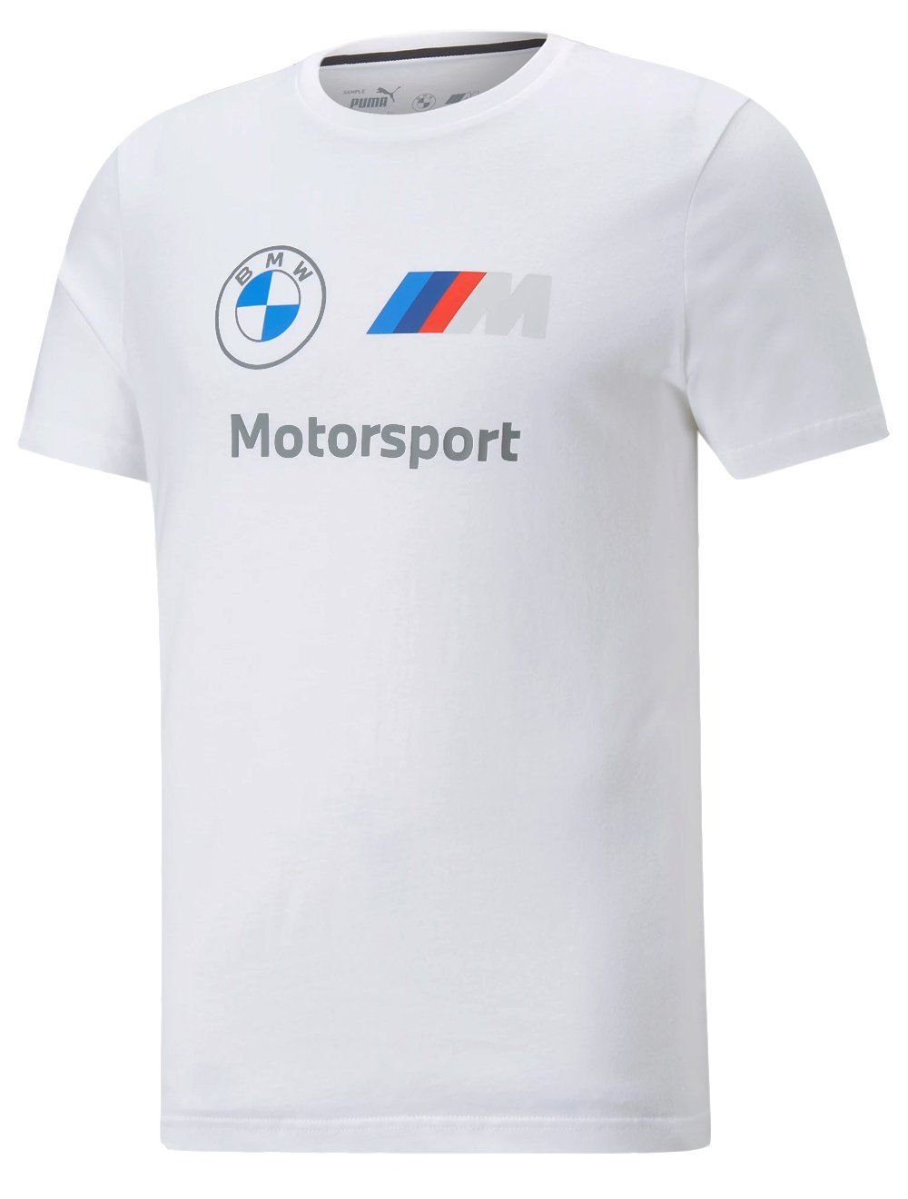 Camiseta Puma Masculina BMW M Motorsport Essentials Logo Branca