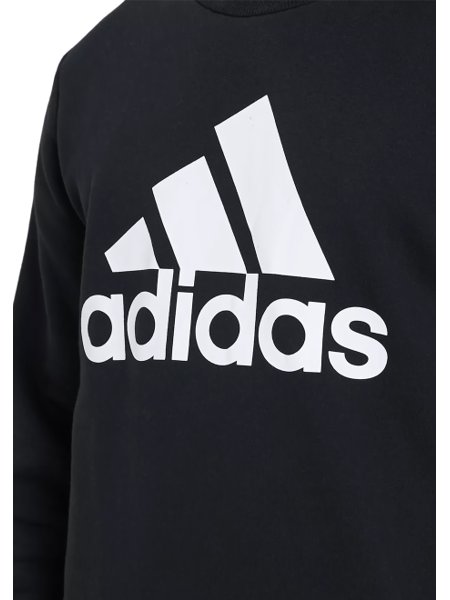 Moletom Adidas Masculino Crew Neck Big Logo Preto