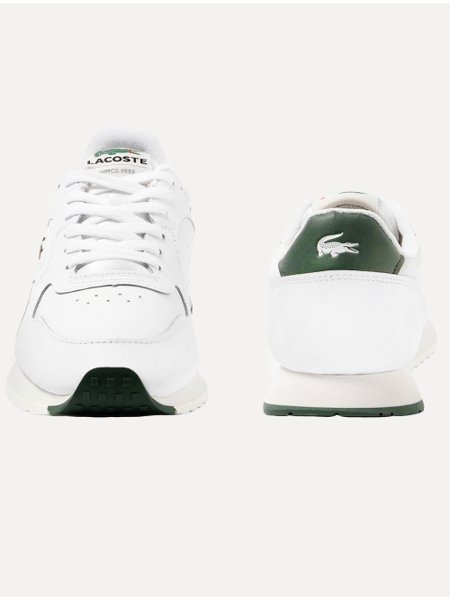 Tênis Lacoste Masculino Couro Sport Linetrack Branco