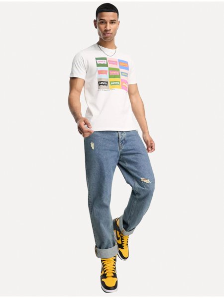 Levi's® GRAPHIC SET-IN NECK - Camiseta Estampada - Graphic Black/negro - Zalando.es