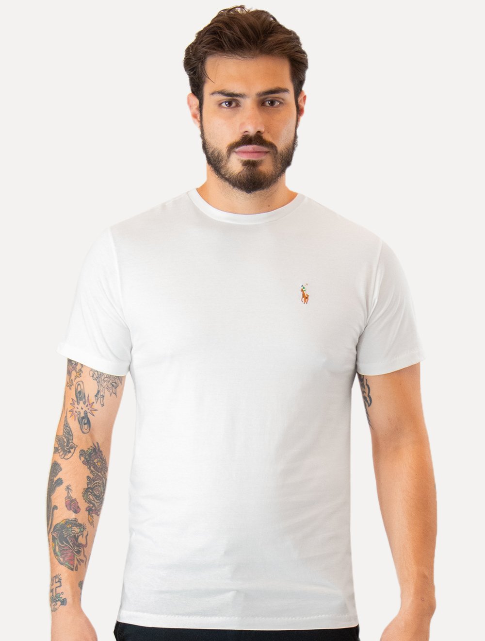 お歳暮 人気 Camiseta Ralph Lauren Masculina Custom Slim Fit Coloured トップス