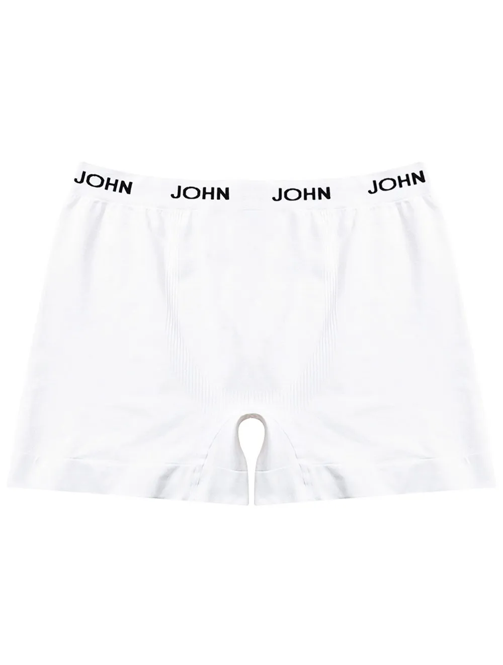 Cueca John John Boxer Poliamida Branca 1UN