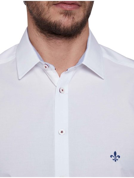 camisa dudalina slim branca