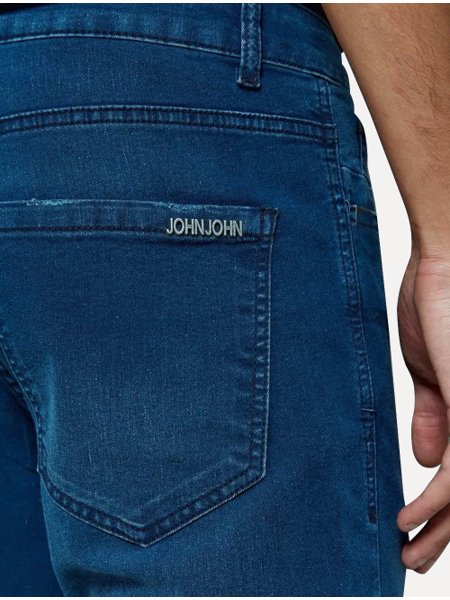 Calça John John Jeans Masculina Slim Japão Jeans Escura