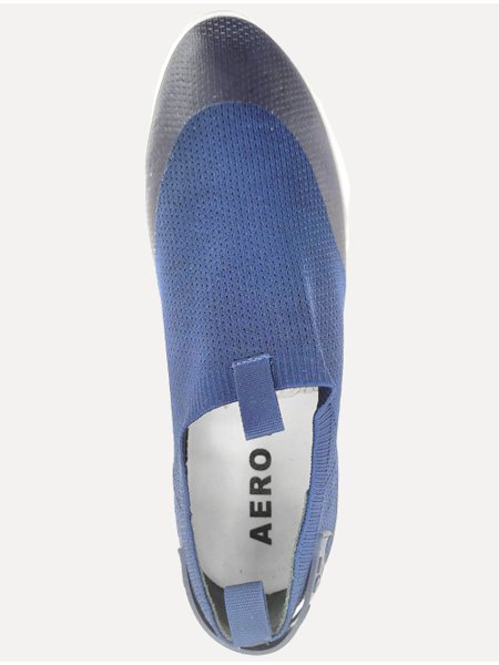 Tênis Aeropostale Masculino Knit Civita Runner Azul Marinho
