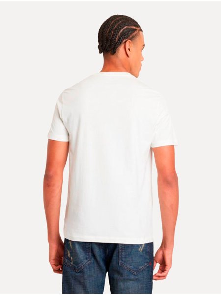 Camiseta Aramis Masculina Established Off And Black Off-White