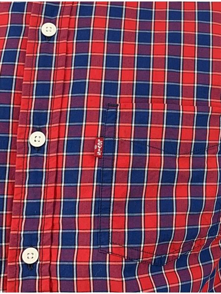 blusa levis vermelha