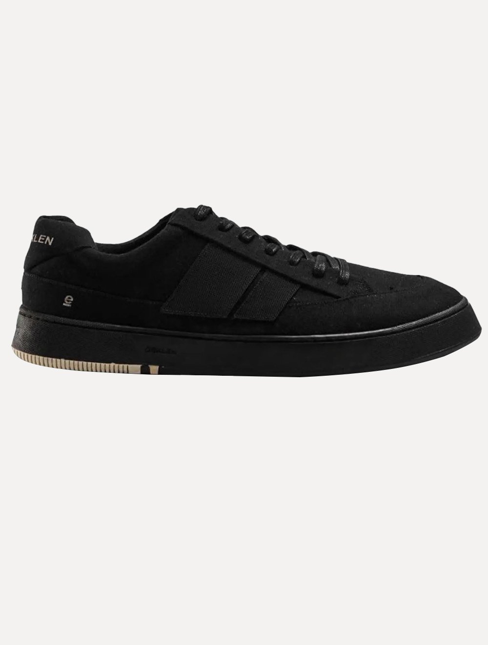Tênis Osklen Masculino Lona Canvas AG All Black Sneaker Preto