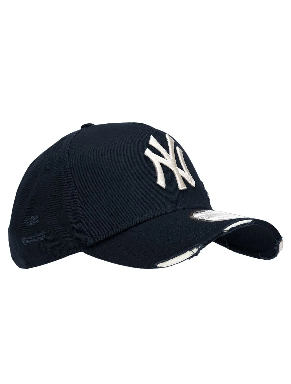 Boné New Era 9Twenty MLB New York Yankees Destroyed Grey Marinho