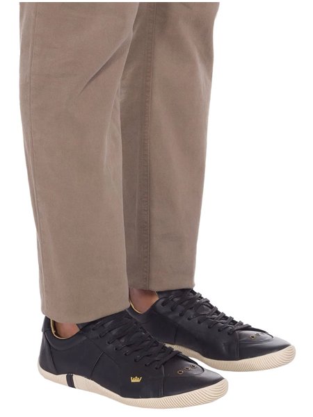 Tênis Osklen Masculino New Riva Napa Confort Preto | Secret Outlet