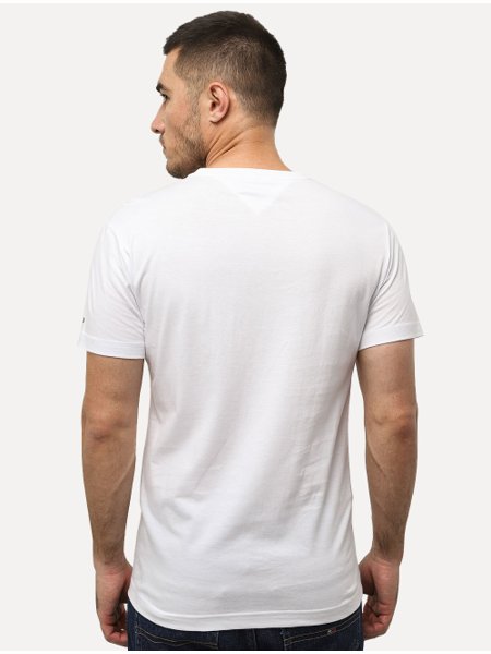 Camiseta Tommy Hilfiger Masculina Core Logo Tee Branca