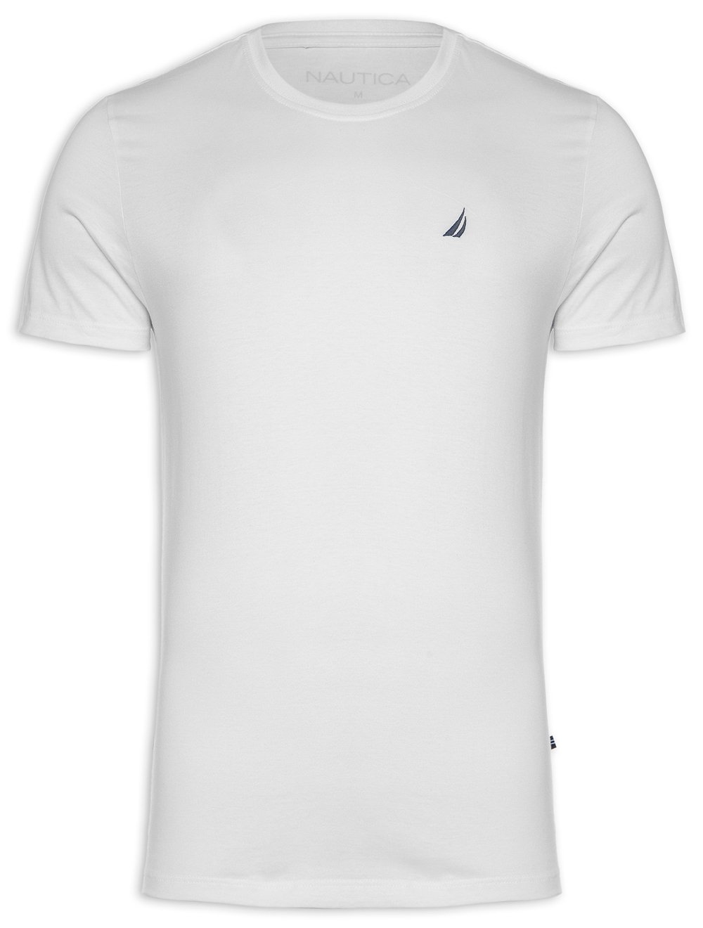 Camiseta Nautica Masculina Navy Icon Branca