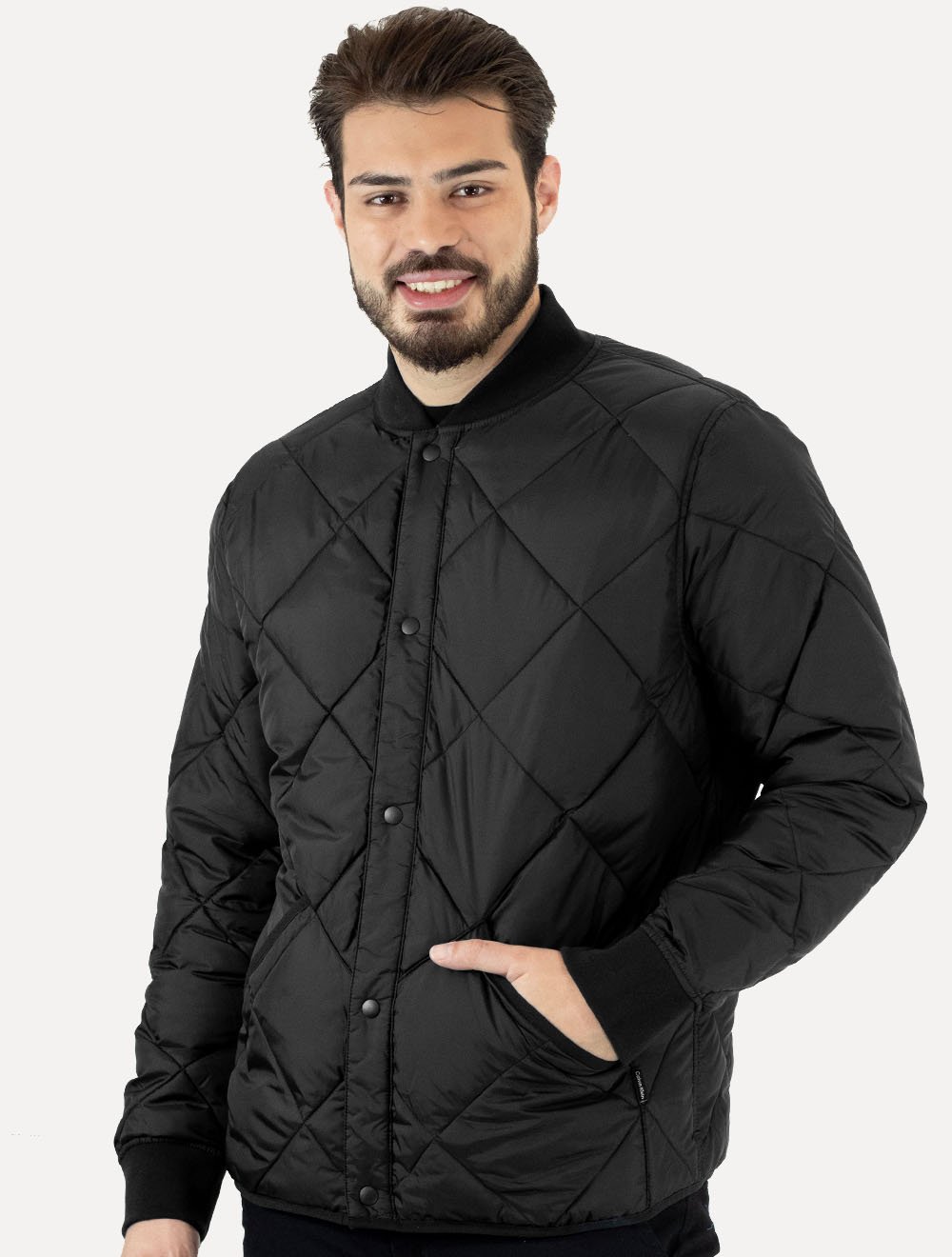 Jaqueta Masculina Jaqueta Bomber ReversÃvel Jaqueta Calvin Klein