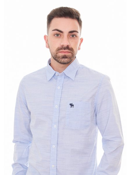 camisa social abercrombie masculina