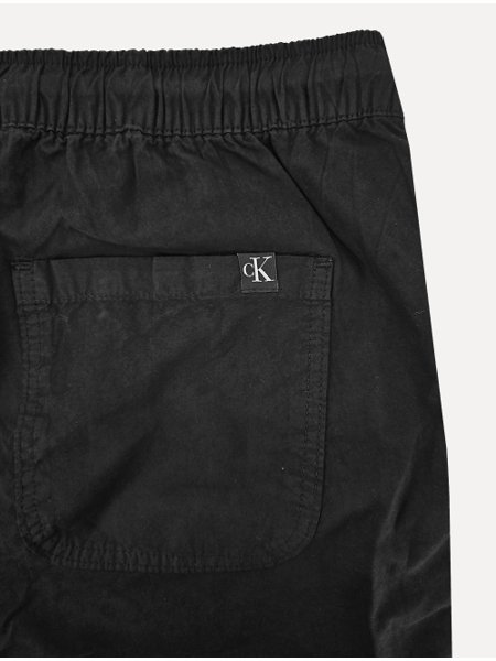 Short Calvin Klein Jeans Sarja Masculino Color Elastic Preto