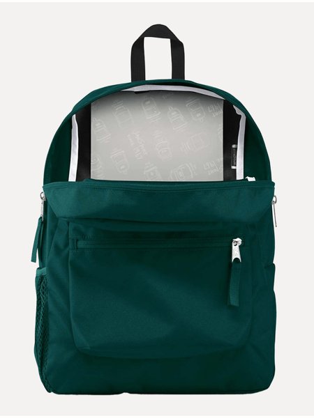 Mochila JanSport Cross Town Deep Juniper Verde Secret Outlet