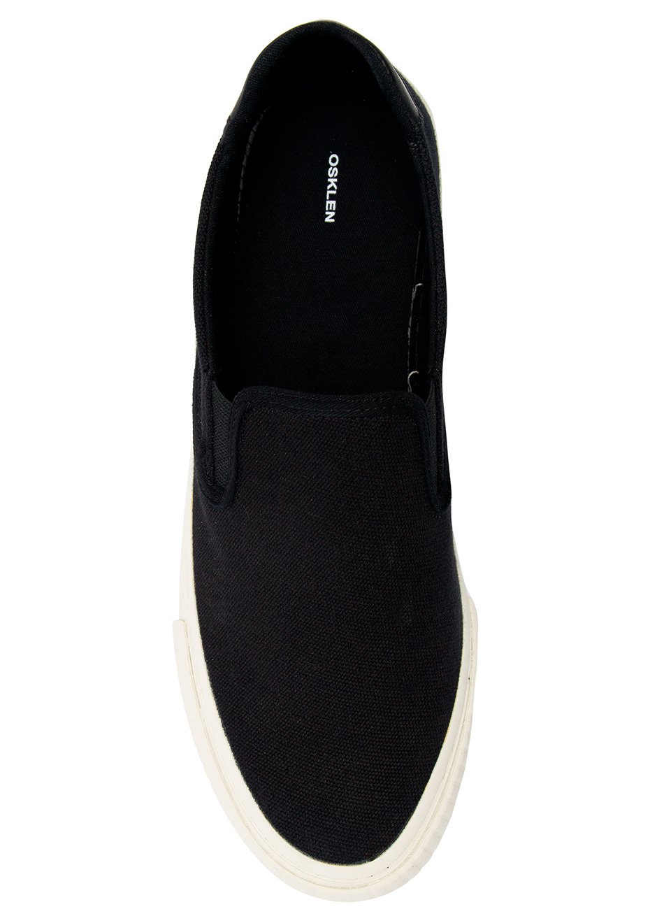 Tênis Osklen Masculino Slip On Canvas Preto | Secret Outlet