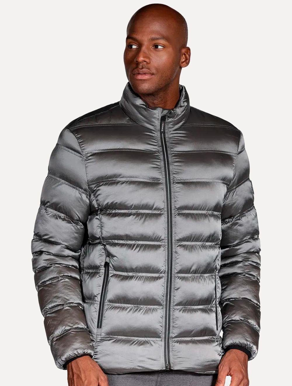 Jaqueta Aramis Masculina Nylon Liquid Repeller Cinza | Secret Outlet