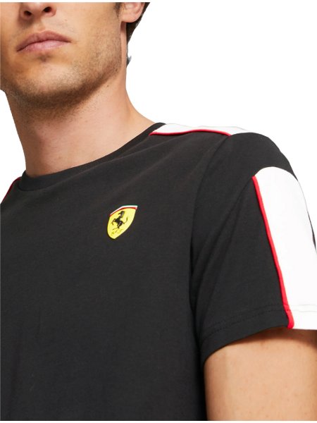 Camiseta Puma Masculina Scuderia Ferrari Race MT7 Preta