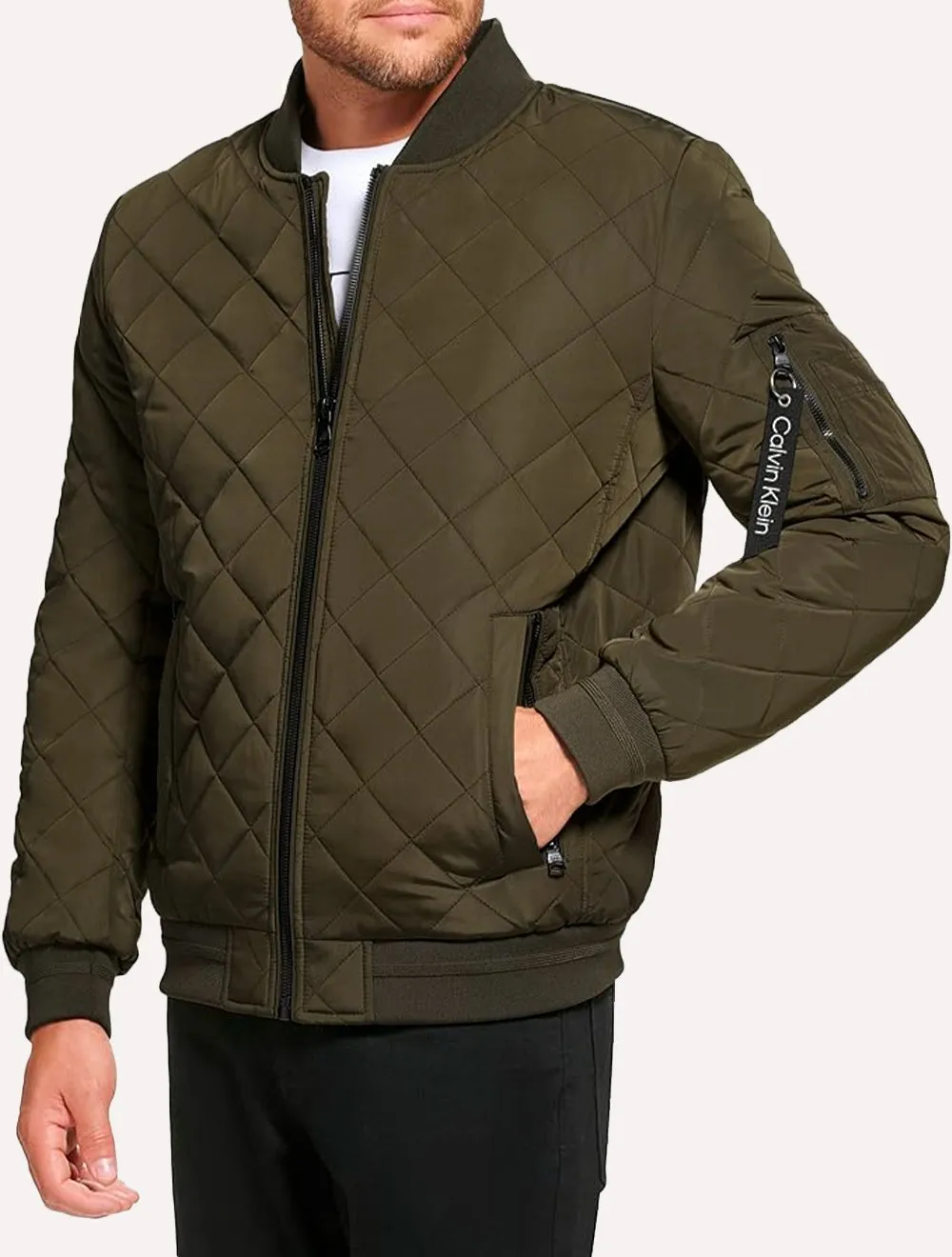 Jersey Caza Sudadera Lucky Brand Bomber Hombre Verde Oliva Con Estampado  Southwestern Jersey Militar Hombre
