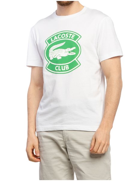 blusa da lacoste branca masculina
