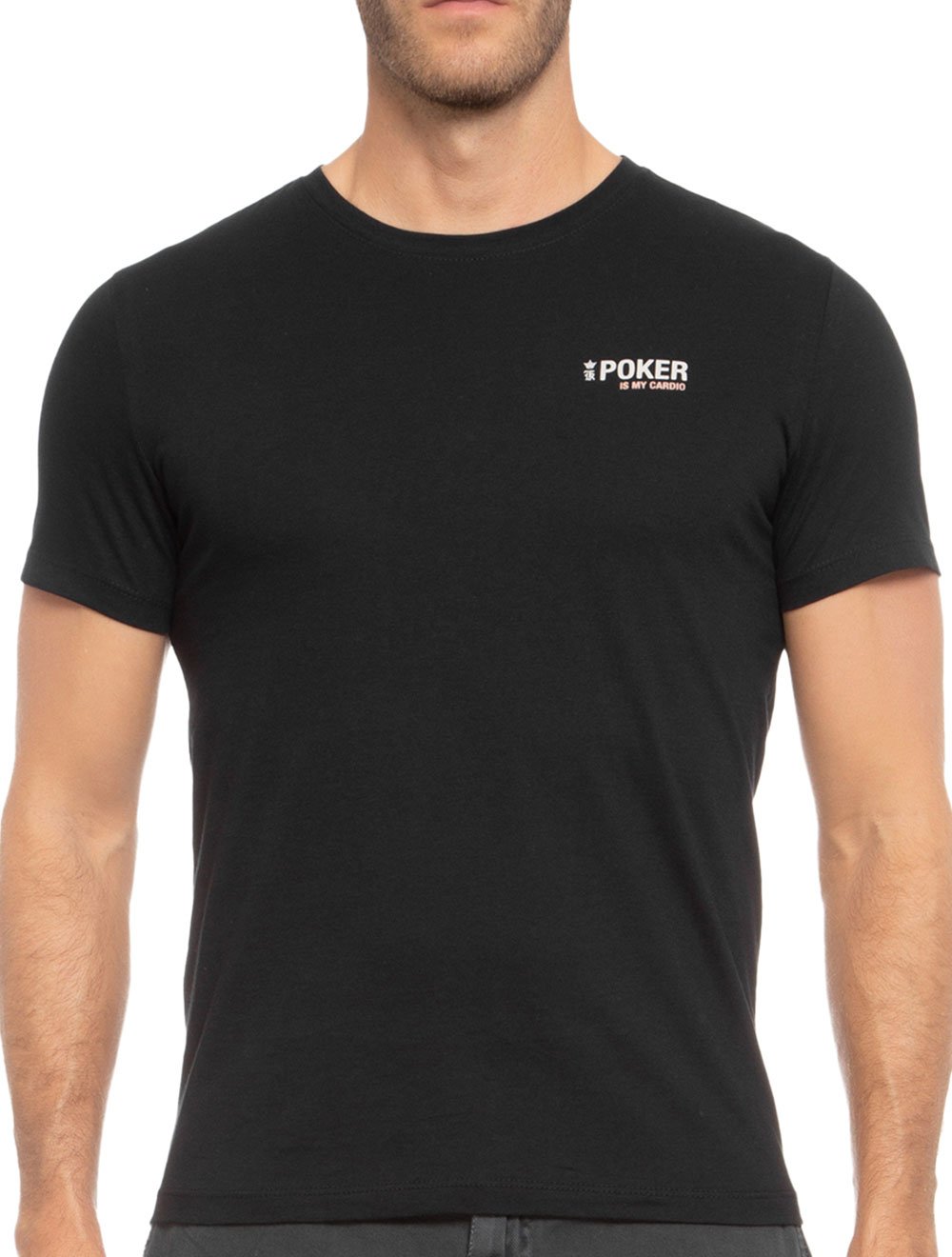 Camiseta Sergio K Masculina 10x Poker Preta