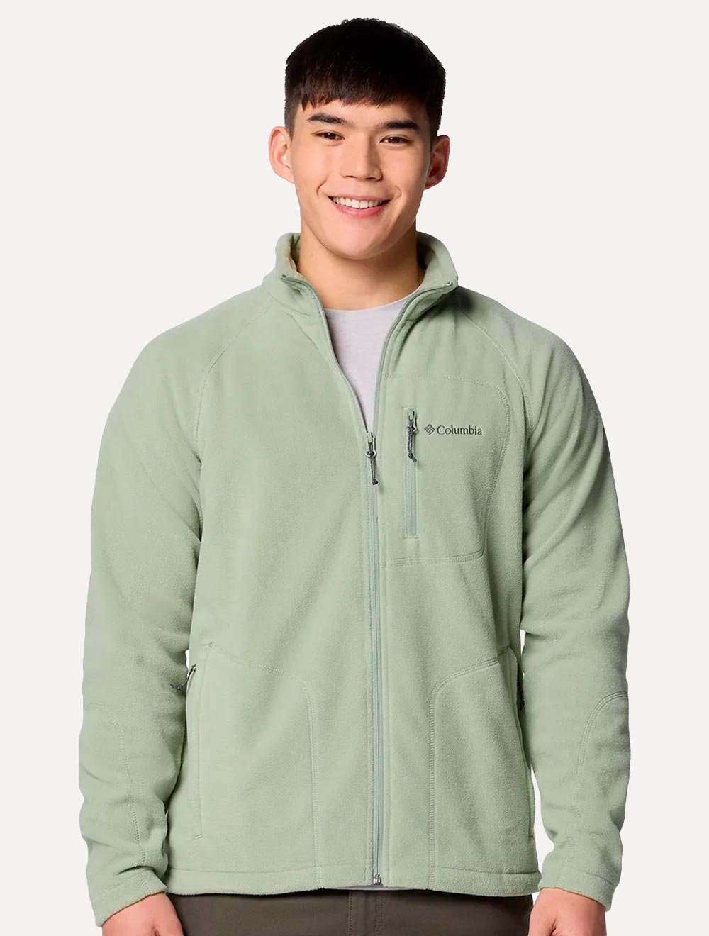 Jaqueta Columbia Fleece Fast Trek II Full Zip Verde Claro | Secret