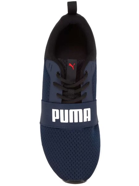 Tênis Puma Masculino Wired Run Branco/Marinho