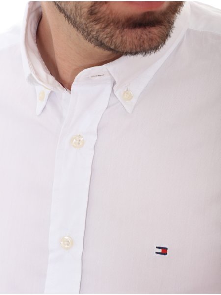 camisa social tommy hilfiger masculina branca