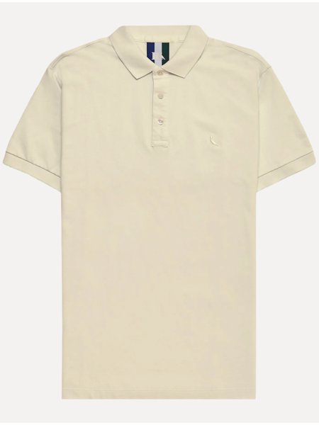 Polo Reserva Masculina Piquet Clássica Cinza Claro