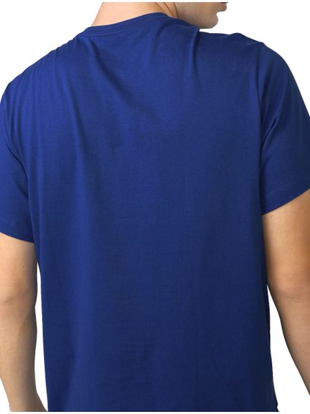 Camiseta Aeropostale Masculina Established NY Azul Mescla - GLAMI