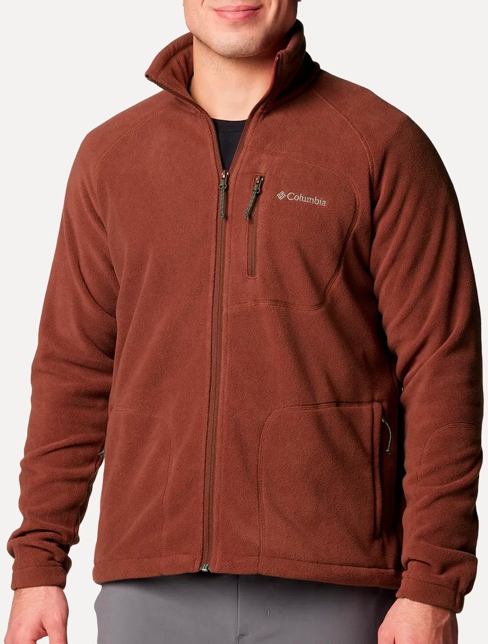 Jaqueta Columbia Fleece Fast Trek II Full Zip Marrom Ocre | Secret