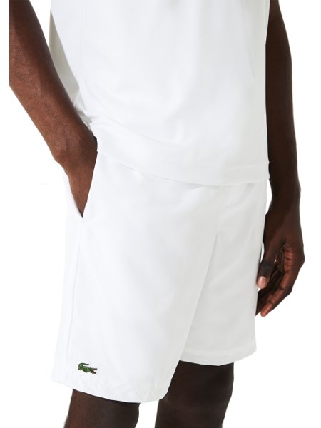 short branco masculino lacoste