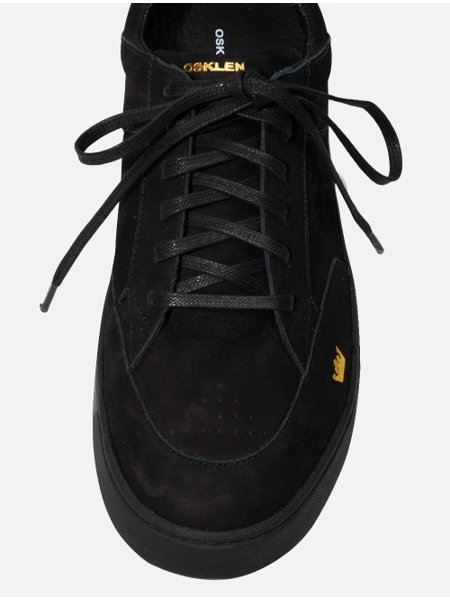 Tênis Osklen Masculino Soho Suede Nobuck Preto Secret Outlet