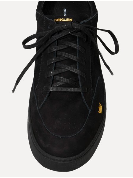 Tênis Osklen Masculino Soho Suede Nobuck Preto Secret Outlet