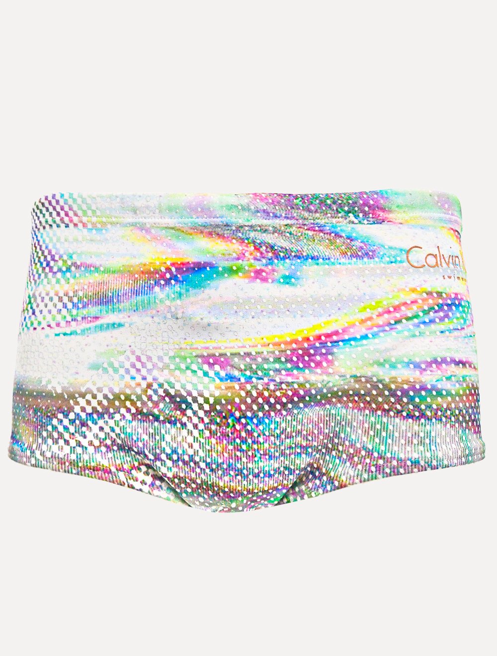 Sunga Calvin Klein Swimwear Dots Logo Rainbow