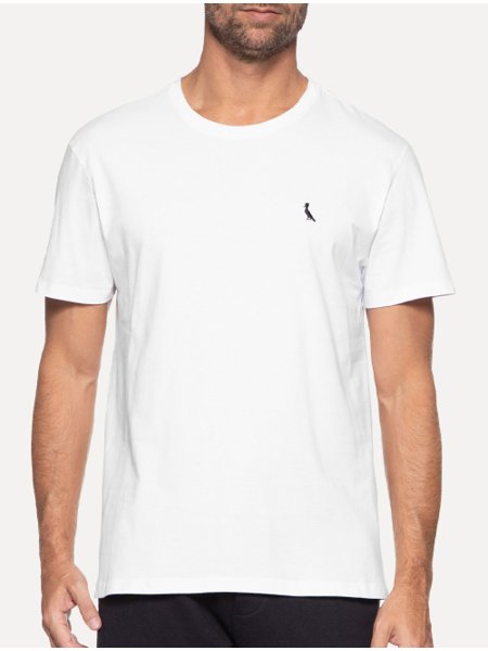 Camiseta Reserva Masculina Basic Colors Woodpecker Branca