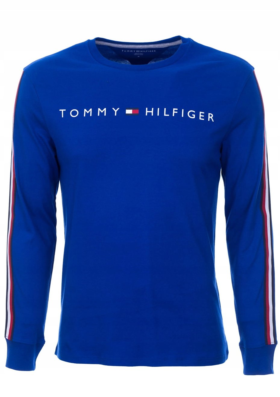 Camisa Polo da Tommy Hilfiger manga longa branca e vermelha - Baby
