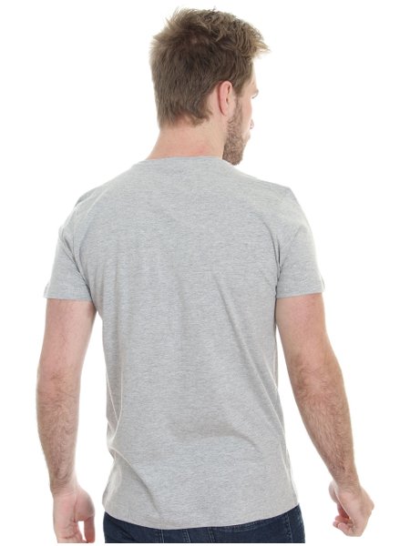 Camiseta Guess Masculina Gradient Grey Cinza Mescla