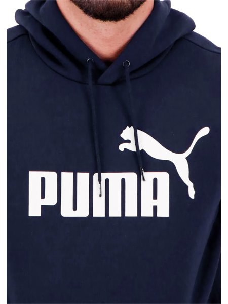 mens red puma moletom com capuz