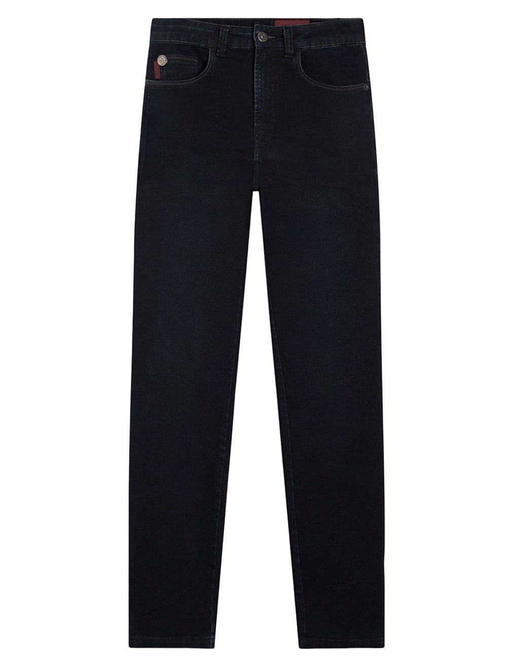 Calça Ellus Jeans Masculina Skinny Classic Intense Blue 5 Pockets Escura