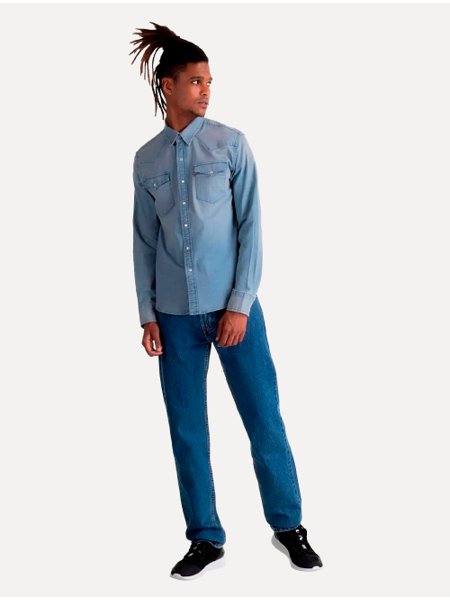 Camisa Levis Masculina Jeans Classic Western Standart Clara