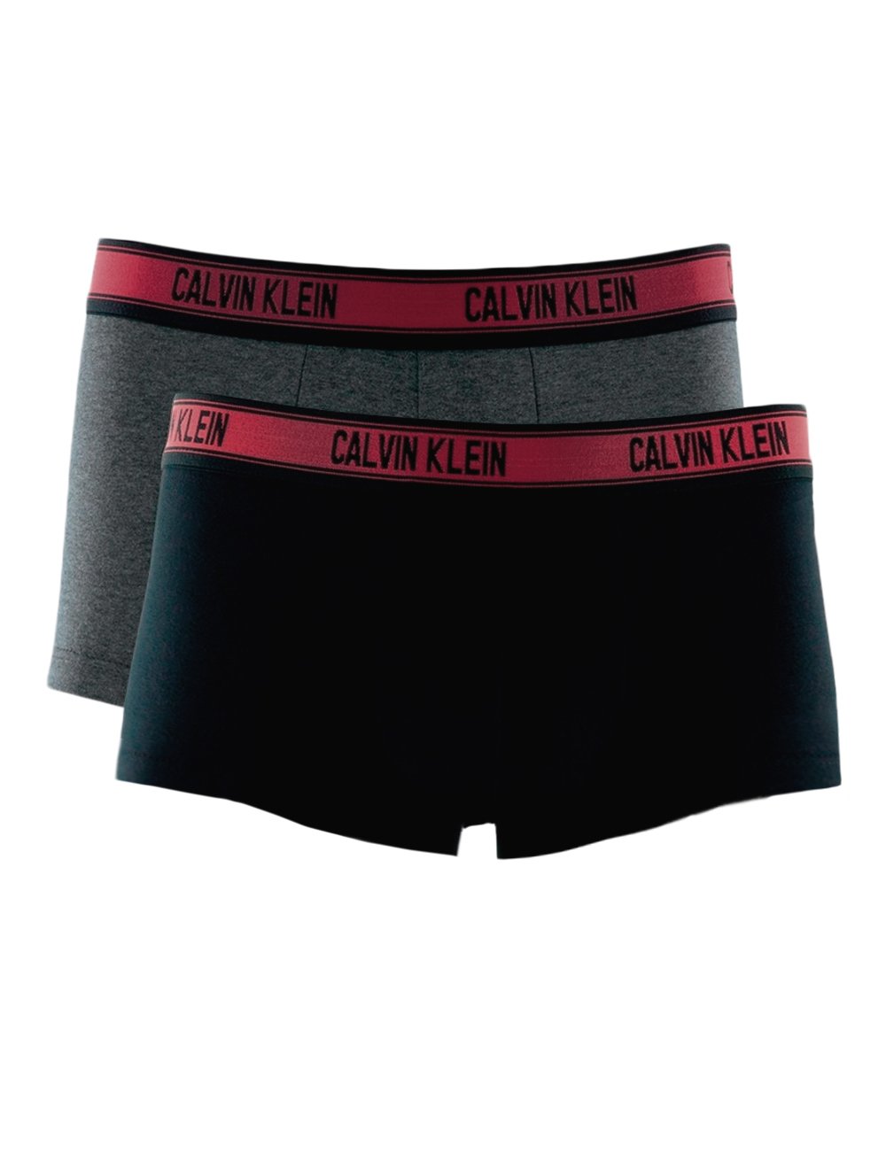 Cueca Calvin Klein Low Rise Trunk Cinza C11.02 CZ05 Pack 2UN
