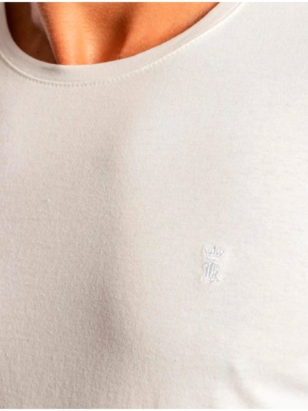 Camiseta Sergio K Masculina Limoncello Menu Off-White